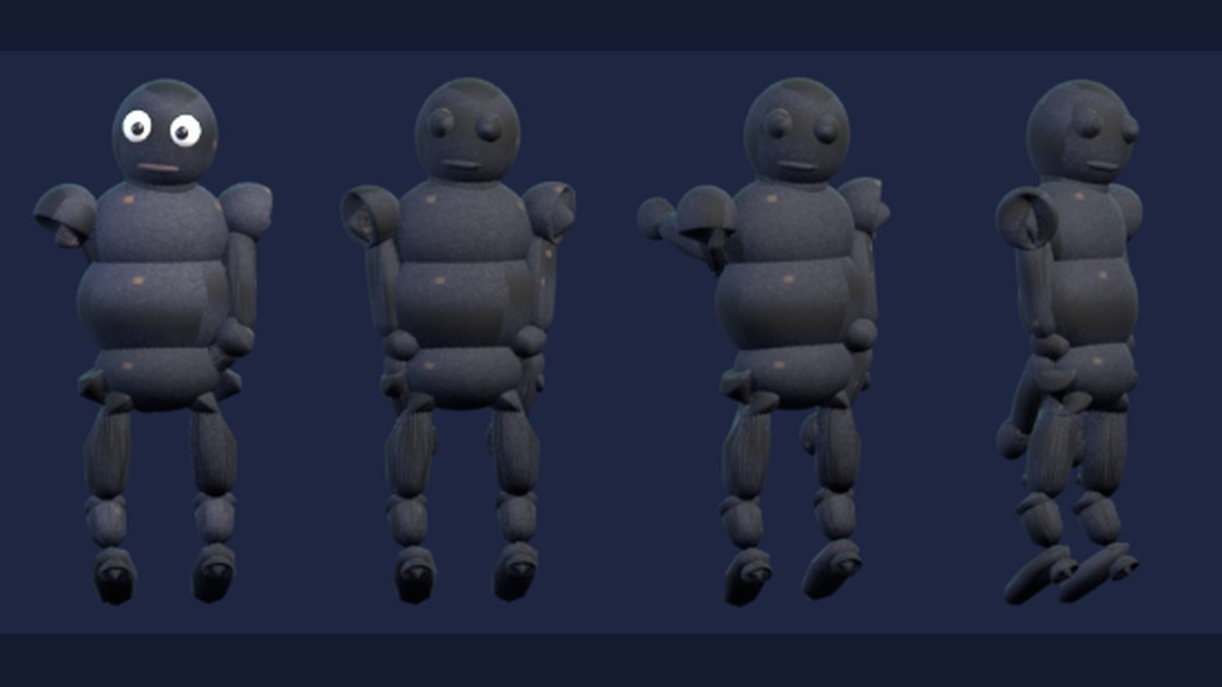 Mocap crowd stances