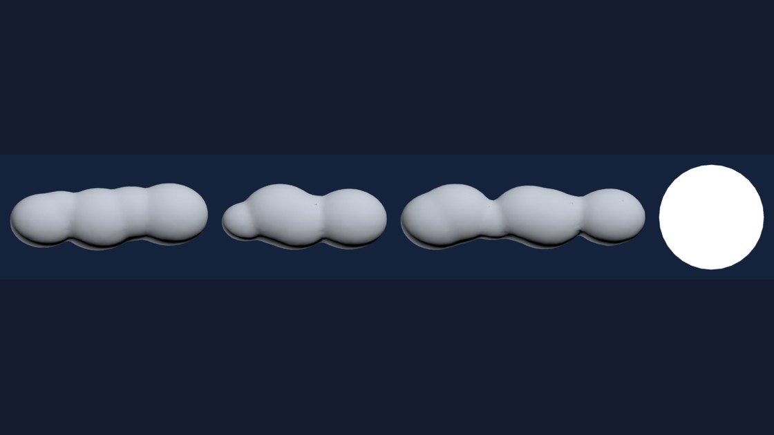 Cloud and moon sprites