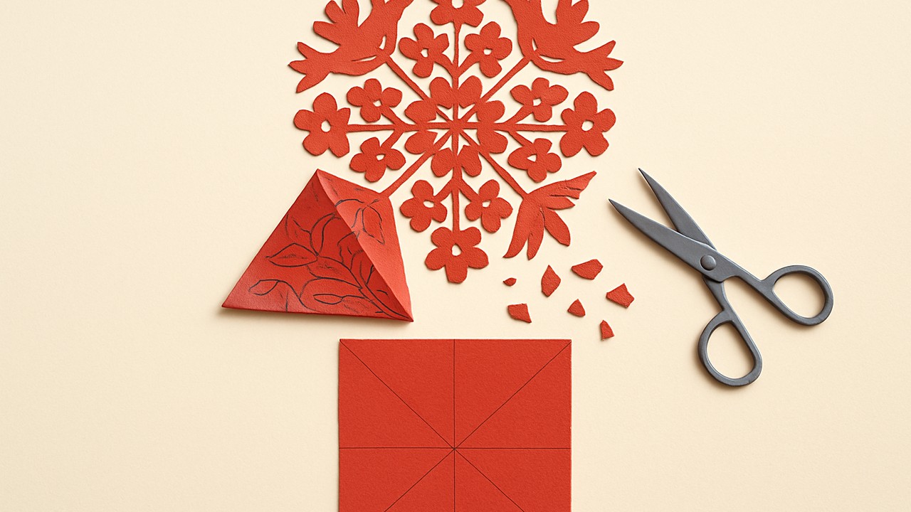 Concept sheet C3: the three stages of folding and cutting