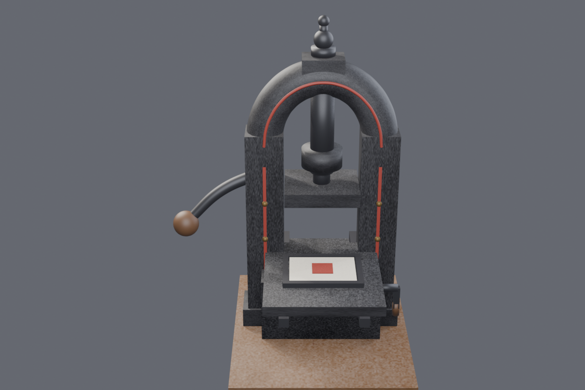 Probe turntable — front
