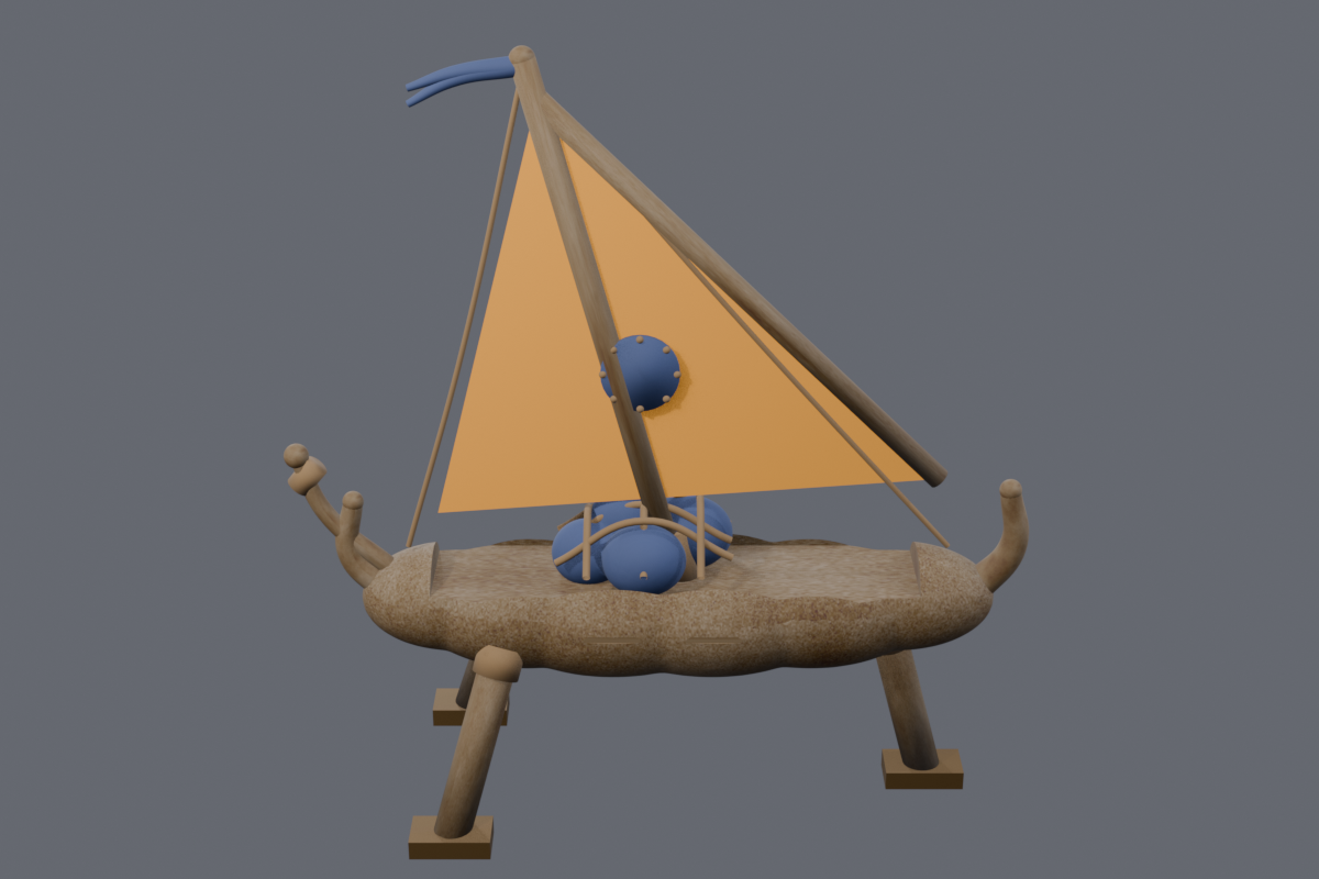 Probe model — side view