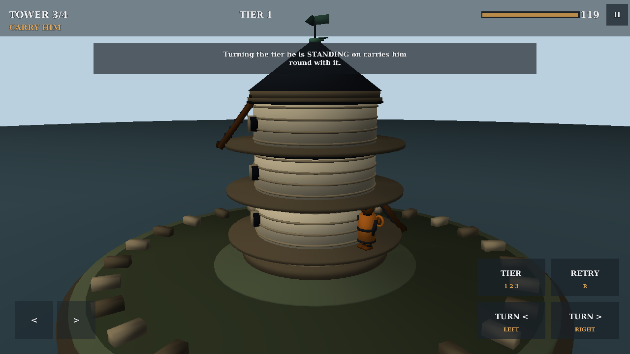 a later tower in the engine
