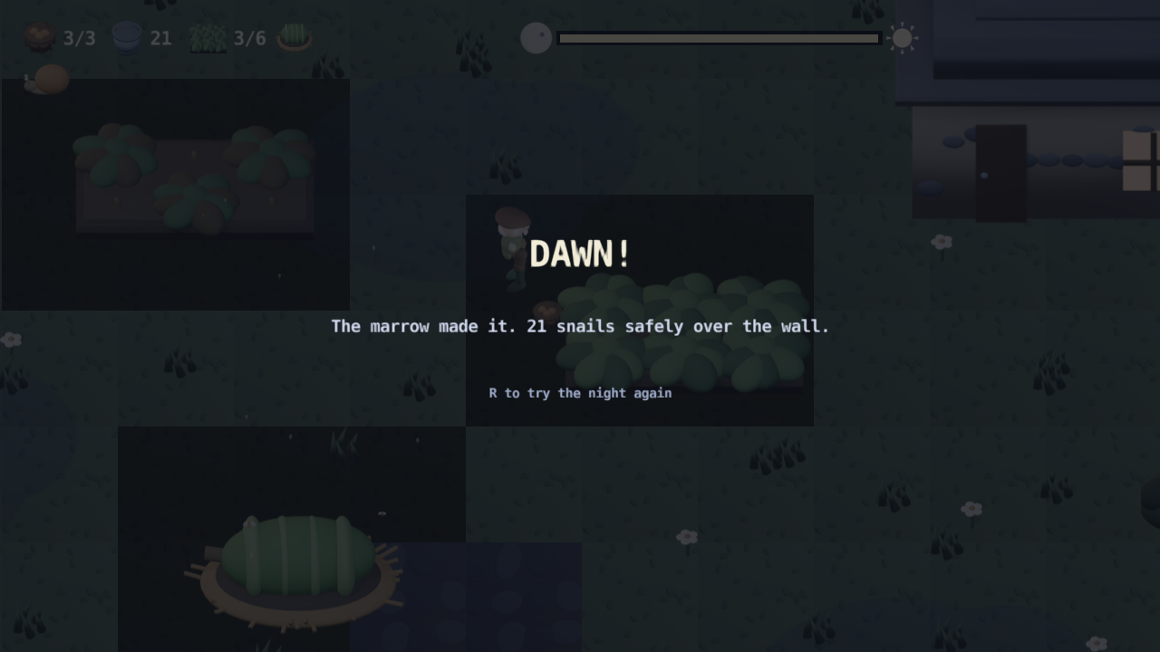 dawn win screen