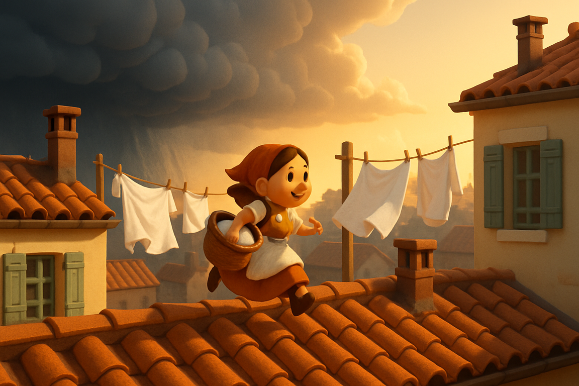 Washline concept key art