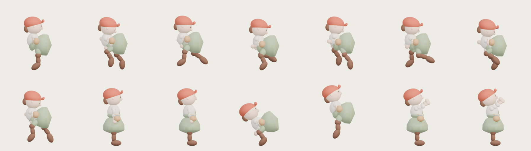 hero sprite sheet
