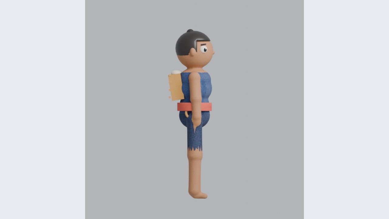 the gatherer, studio side render