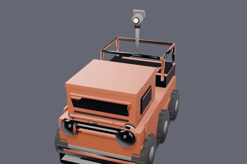 rover Blender render