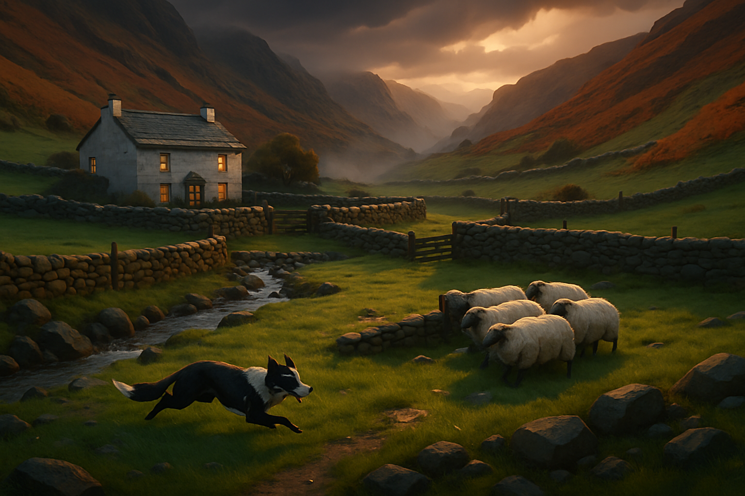 AI concept painting