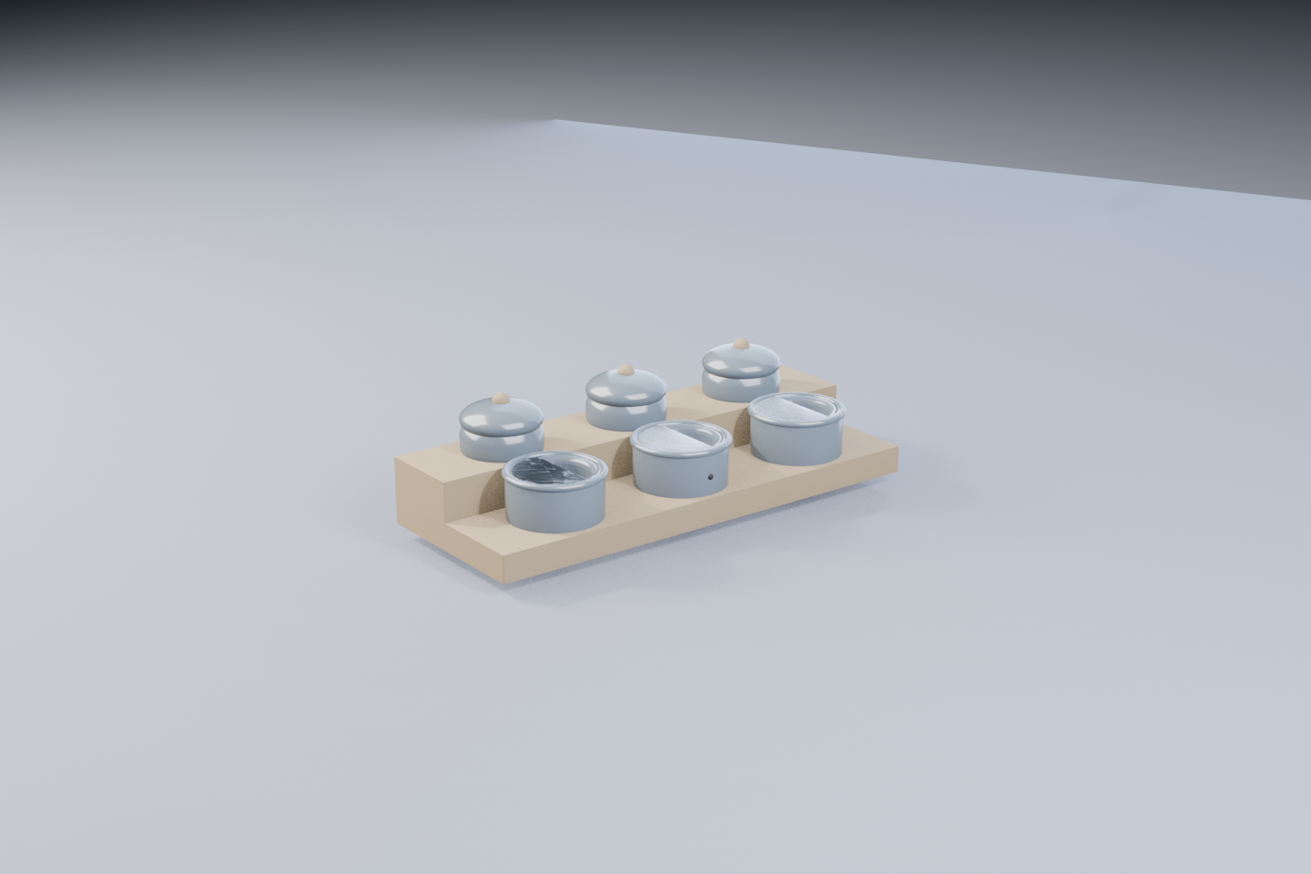 pigment pots, code-modeled