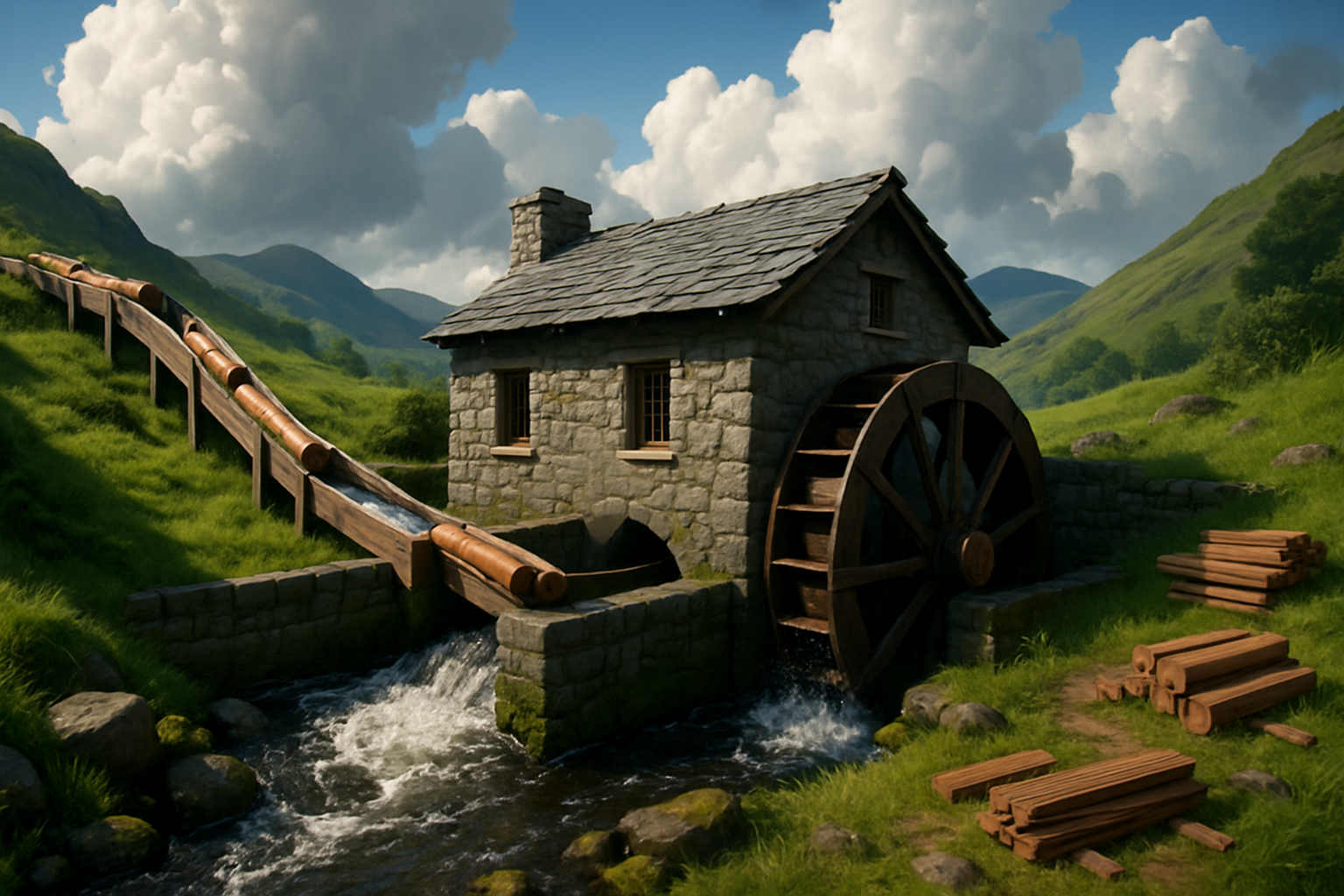 AI concept painting