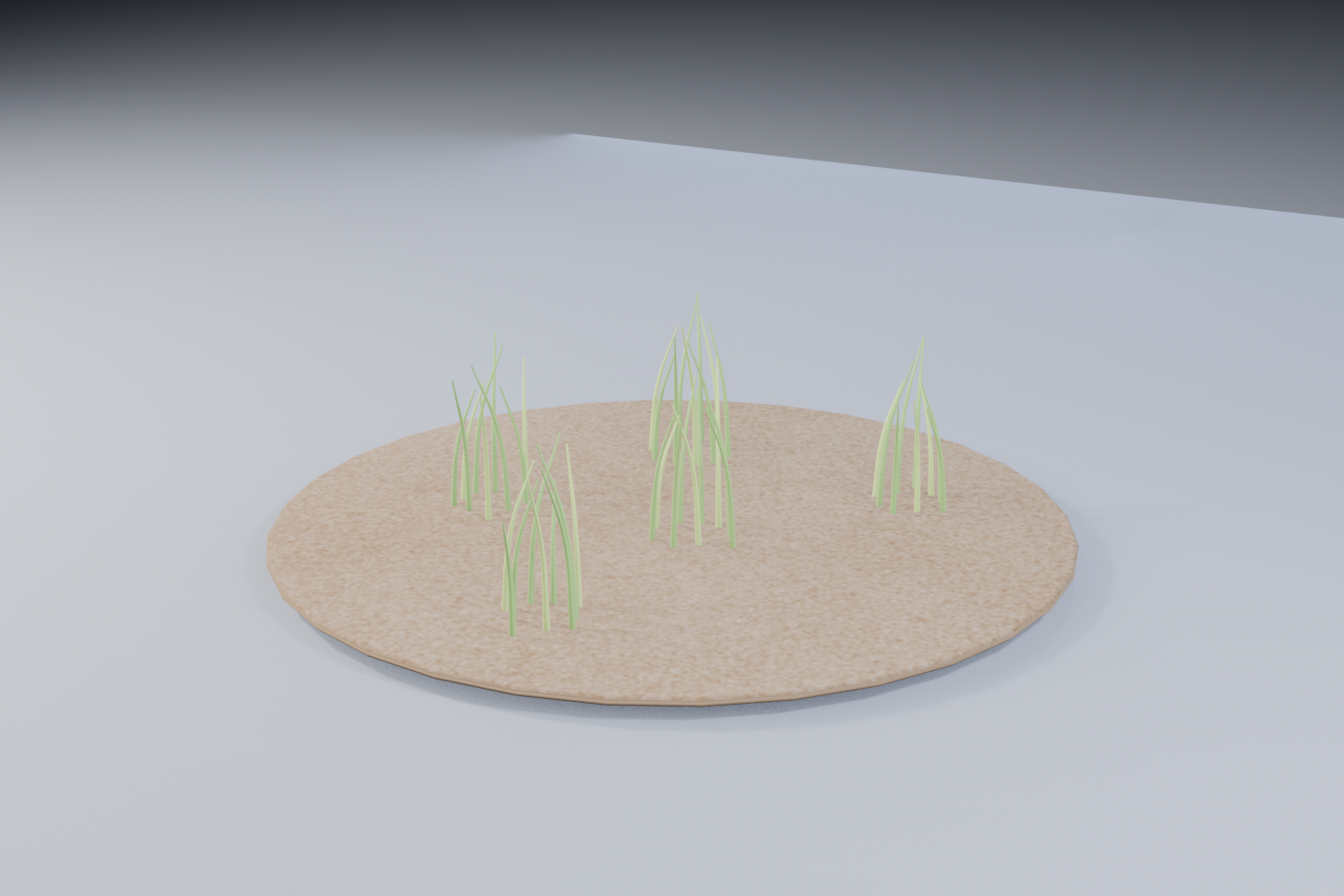 rice seedlings, code-modeled