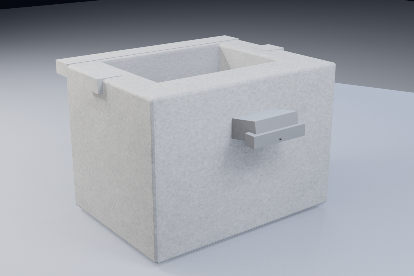 stone spring head, code-modeled